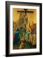 Orsini Polyptych: the Deposition from the Cross, 1335-1337-Simone Martini-Framed Giclee Print