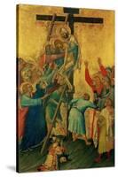 Orsini Polyptych: the Deposition from the Cross, 1335-1337-Simone Martini-Stretched Canvas