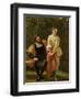 Orsino and Viola-Frederick Richard Pickersgill-Framed Giclee Print