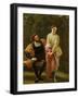 Orsino and Viola-Frederick Richard Pickersgill-Framed Giclee Print
