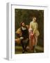 Orsino and Viola-Frederick Richard Pickersgill-Framed Giclee Print