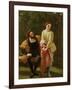 Orsino and Viola-Frederick Richard Pickersgill-Framed Giclee Print