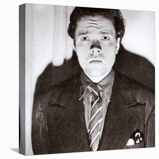 Orson Welles, American actor and film director, 30 October 1938-Unknown-Stretched Canvas
