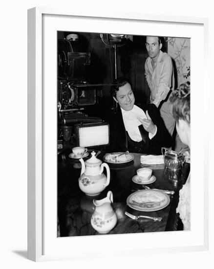 Orson Welles, Citizen Kane, 1941-null-Framed Photographic Print
