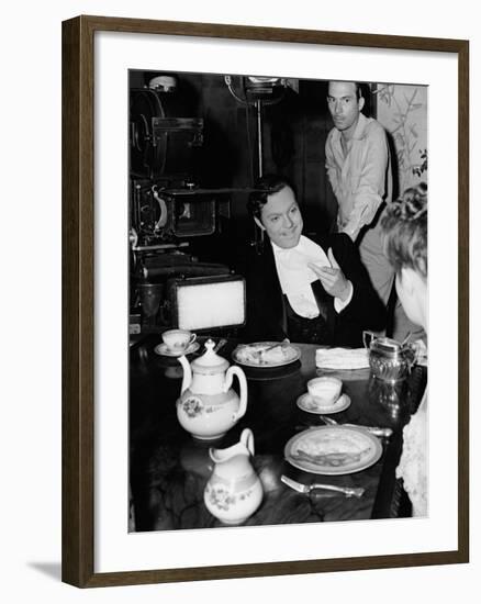 Orson Welles, Citizen Kane, 1941-null-Framed Photographic Print