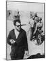 Orson Welles Directing the 1952 Film, 'Othello'-null-Mounted Photo