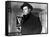 Orson Welles in 'The Third Man', 1949 (b/w photo)-English School-Framed Stretched Canvas