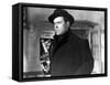 Orson Welles in 'The Third Man', 1949 (b/w photo)-English School-Framed Stretched Canvas