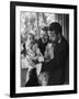 Orson Welles, Wife Rita Hayworth and Infant Daughter Rebecca at Home-Peter Stackpole-Framed Premium Photographic Print