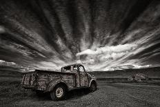 Old Truck (Mono)-Þorsteinn H. Ingibergsson-Photographic Print