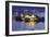 Orta San Giulio Island, Night View. Color Image-Stefanopez-Framed Photographic Print