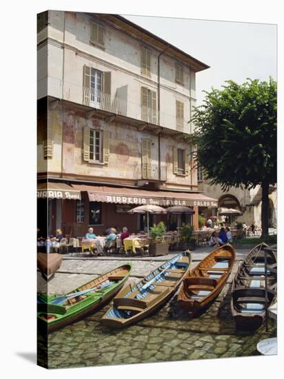 Orta San Guilio, Lake Orta, Piemonte, Italy, Europe-Robert Harding-Stretched Canvas