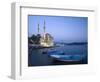 Ortakoy Camii and the Bosphorus Bridge, Istanbul, Turkey-Michele Falzone-Framed Photographic Print