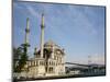 Ortakoy Mecidiye Mosque and the Bosphorus Bridge, Istanbul, Turkey, Europe-Levy Yadid-Mounted Photographic Print