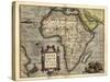 Ortelius's Map of Africa, 1570-Library of Congress-Stretched Canvas