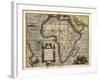 Ortelius's Map of Africa, 1570-Library of Congress-Framed Photographic Print