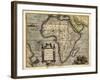 Ortelius's Map of Africa, 1570-Library of Congress-Framed Photographic Print