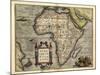 Ortelius's Map of Africa, 1570-Library of Congress-Mounted Photographic Print