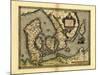 Ortelius's Map of Denmark, 1570-Library of Congress-Mounted Photographic Print