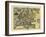 Ortelius's Map of Europe, 1570-Library of Congress-Framed Photographic Print