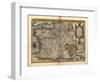 Ortelius's Map of France, 1570-Library of Congress-Framed Photographic Print