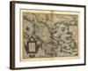 Ortelius's Map of Greece, 1570-Library of Congress-Framed Photographic Print