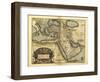 Ortelius's Map of Ottoman Empire, 1570-Library of Congress-Framed Photographic Print