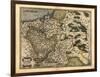 Ortelius's Map of Poland, 1570-Library of Congress-Framed Photographic Print