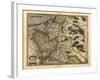 Ortelius's Map of Poland, 1570-Library of Congress-Framed Photographic Print