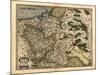 Ortelius's Map of Poland, 1570-Library of Congress-Mounted Photographic Print