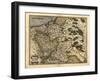 Ortelius's Map of Poland, 1570-Library of Congress-Framed Photographic Print