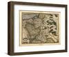 Ortelius's Map of Poland, 1570-Library of Congress-Framed Photographic Print
