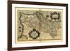 Ortelius's Map of Portugal, 1570-Library of Congress-Framed Photographic Print