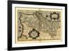 Ortelius's Map of Portugal, 1570-Library of Congress-Framed Photographic Print