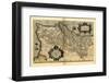 Ortelius's Map of Portugal, 1570-Library of Congress-Framed Photographic Print