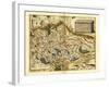 Ortelius's Map of Switzerland, 1570-Library of Congress-Framed Photographic Print