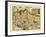 Ortelius's Map of Switzerland, 1570-Library of Congress-Framed Photographic Print