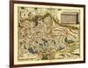 Ortelius's Map of Switzerland, 1570-Library of Congress-Framed Photographic Print