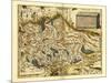 Ortelius's Map of Switzerland, 1570-Library of Congress-Mounted Photographic Print