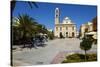 Orthodox Cathedral, Chania, Crete, Greek Islands, Greece, Europe-Bruno Morandi-Stretched Canvas