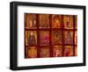 Orthodox Church with Portraits of Religious Figures, Athens, Greece-Walter Bibikow-Framed Photographic Print