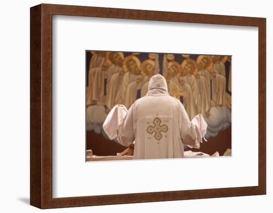 Orthodox Coptic celebration, Chatenay-Malabry, Hauts-de-Seine, France-Godong-Framed Photographic Print