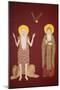 Orthodox Coptic icon, Chatenay-Malabry, Hauts de Seine, France-Godong-Mounted Photographic Print