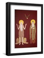 Orthodox Coptic icon, Chatenay-Malabry, Hauts de Seine, France-Godong-Framed Photographic Print