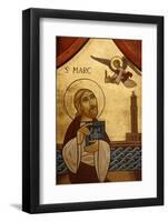 Orthodox Coptic icon of St. Mark, Chatenay-Malabry, Hauts de Seine, France-Godong-Framed Photographic Print