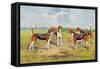 Orthodox Foxhounds-Thomas Ivester Llyod-Framed Stretched Canvas