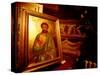 Orthodox Icon Painting in St. Paul and Peter's Cathedral, Constanta, Romania-Cindy Miller Hopkins-Stretched Canvas