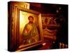 Orthodox Icon Painting in St. Paul and Peter's Cathedral, Constanta, Romania-Cindy Miller Hopkins-Stretched Canvas