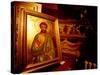 Orthodox Icon Painting in St. Paul and Peter's Cathedral, Constanta, Romania-Cindy Miller Hopkins-Stretched Canvas