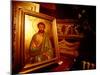 Orthodox Icon Painting in St. Paul and Peter's Cathedral, Constanta, Romania-Cindy Miller Hopkins-Mounted Premium Photographic Print
